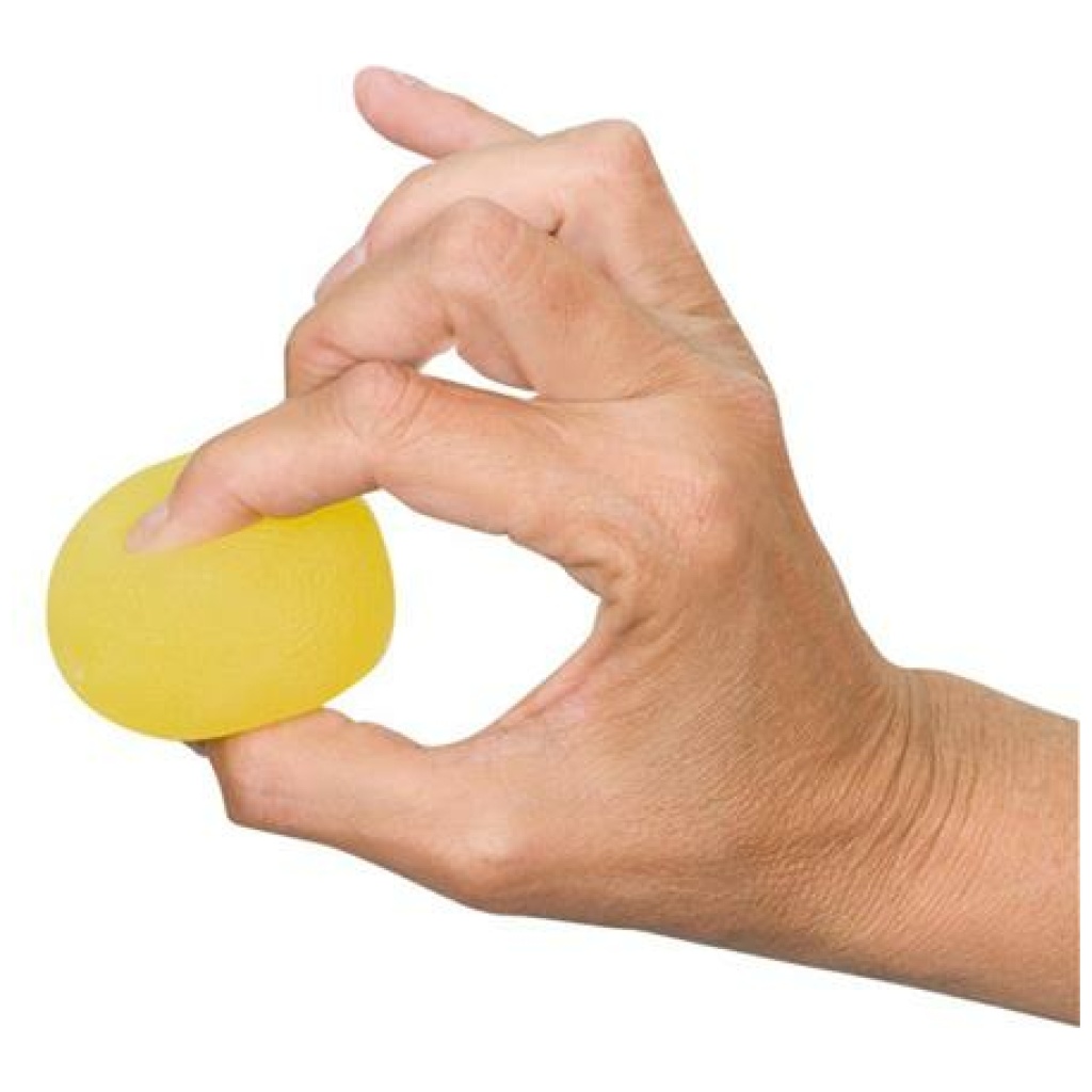 כדור סיליקון צהוב קל מאד