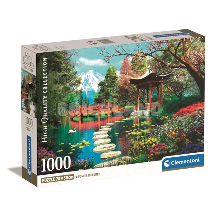 פאזל 1000 חל' גני פוג'י