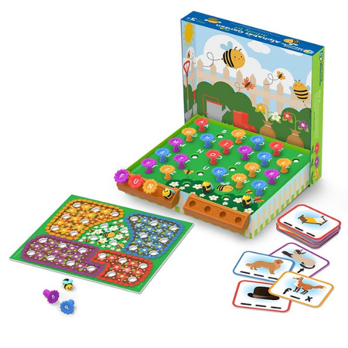 ערכת פעילות גינת האותיות באנגלית (45 חלקים)