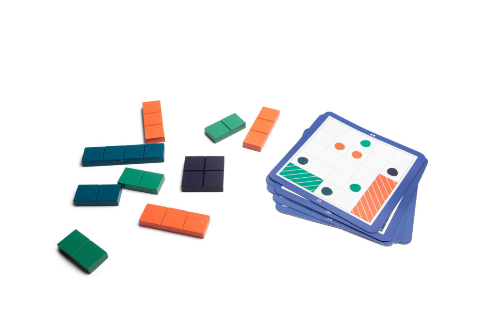 אתגר הריבועים משחק חשיבה מרתק BS Toys Square Puzzle