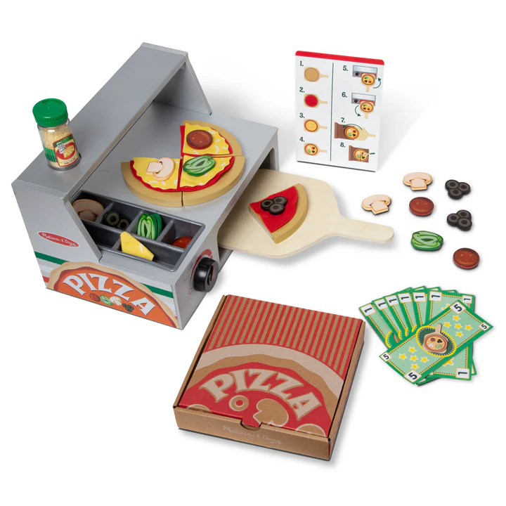 דלפק ותנור להכנת פיצה מבית מליסה ודאג Melissa And Doug