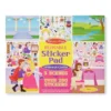 חוברת מדבקות ארמון נסיכות מבית מליסה ודאג Melissa And Doug