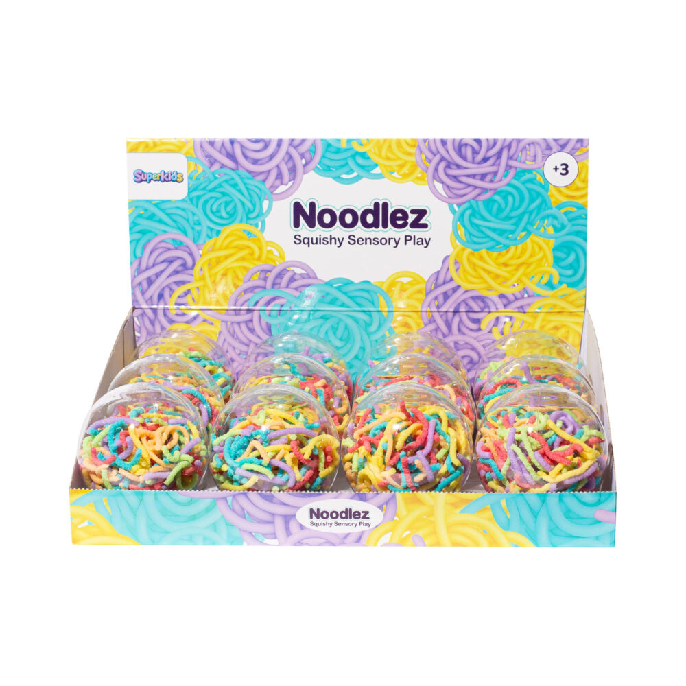 משחק סנסורי נודלס 50ג' Noodlez