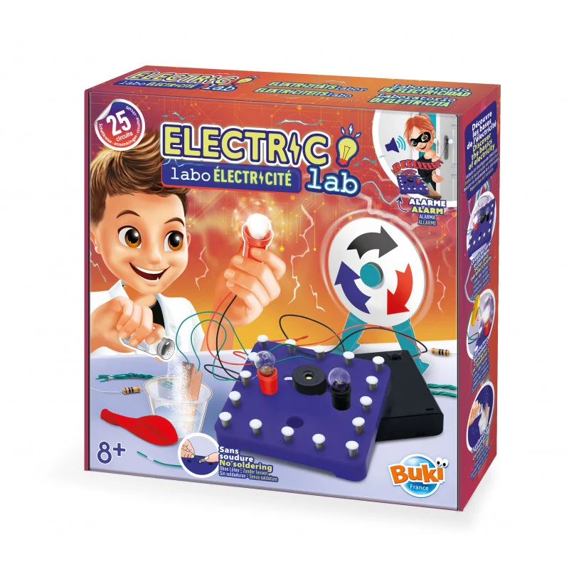 מעבדת חשמל 25 ניסויים ראשונים מבית Buki France
